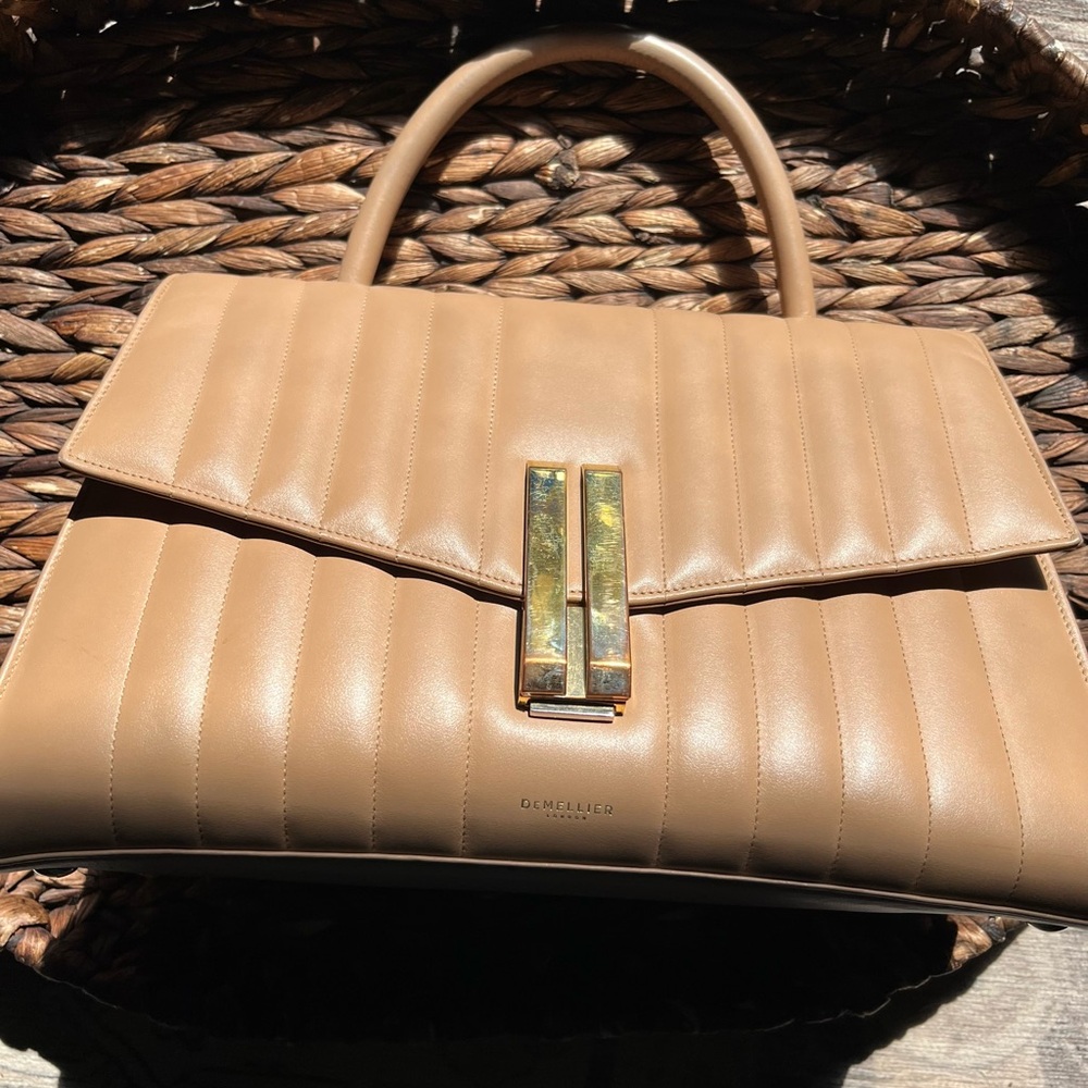 DeMellier Tan Leather Handbag